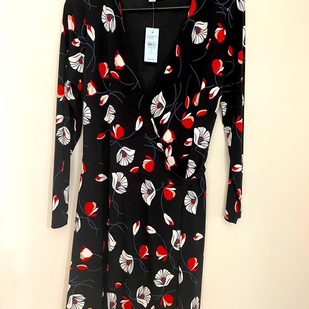 Loft wrap dress